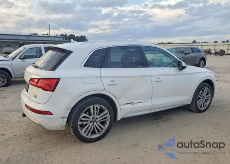 2018 Audi Q5 Prestige z USA, uszkodzony, nr VIN WA1CNAFYXJ2014702